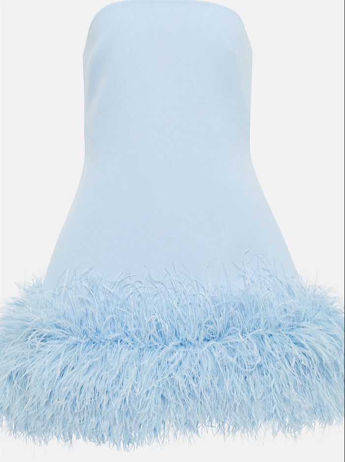 Seraya Mini Dress - Blue
