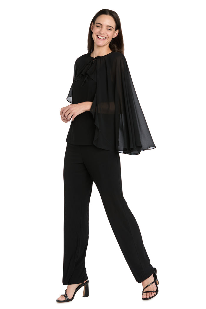 Sheer Chiffon Cape Cardigan