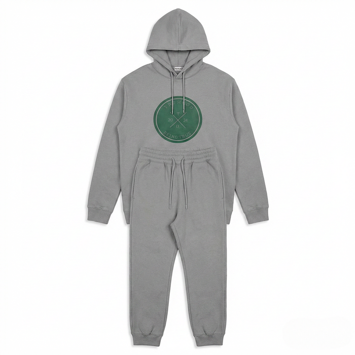 Silver Tru Man Tracksuit Set