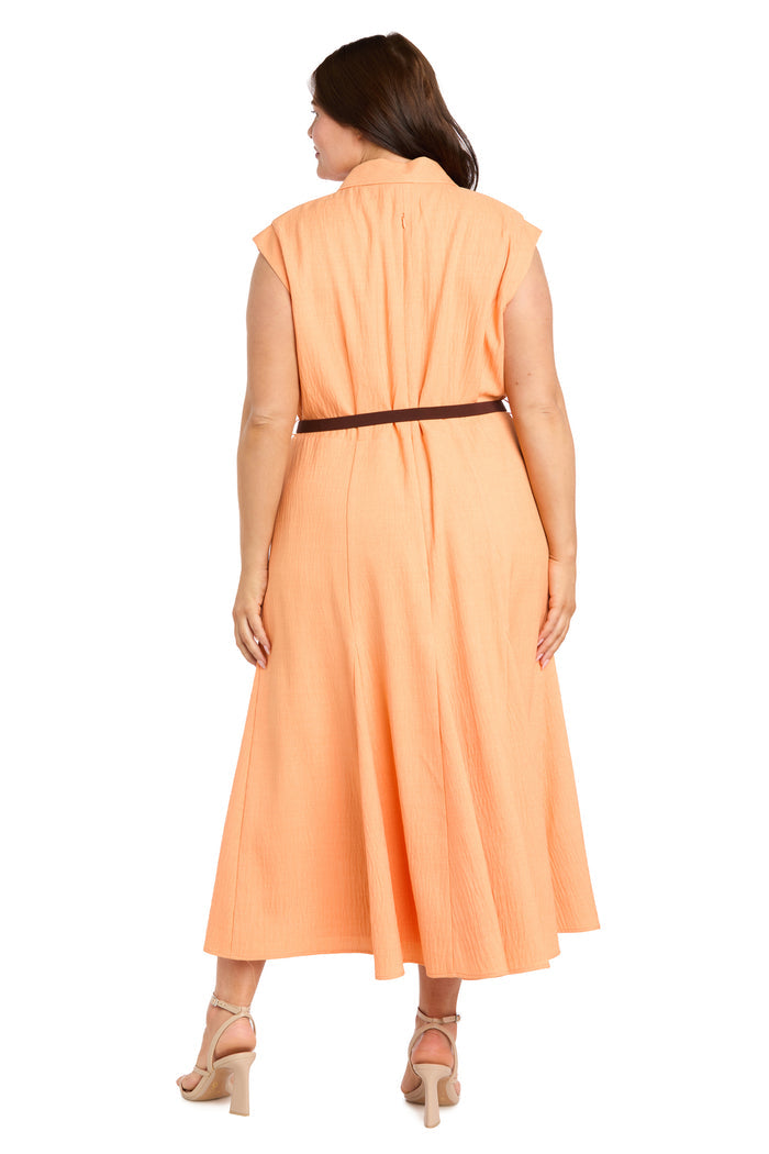 Soleil Tailored Midi Dress - Plus