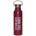 Spirit Products Florida State Seminoles 21oz Stainless Steel Bamboo Lid Sport Bottle - Garnet