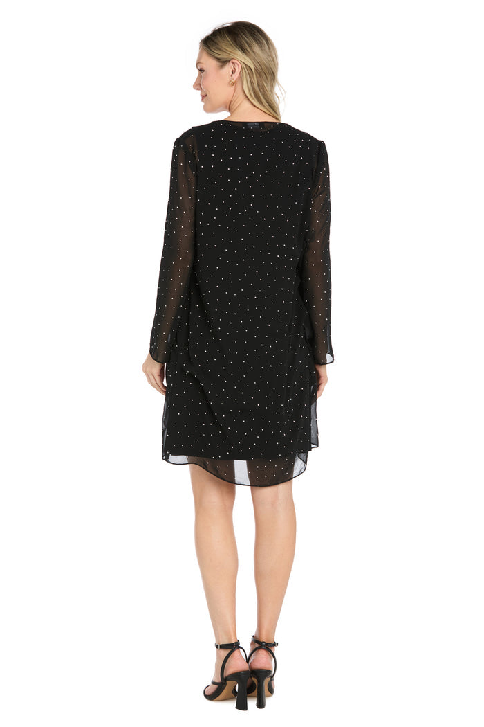 Starlight Embellished Jacket Dress - Petite