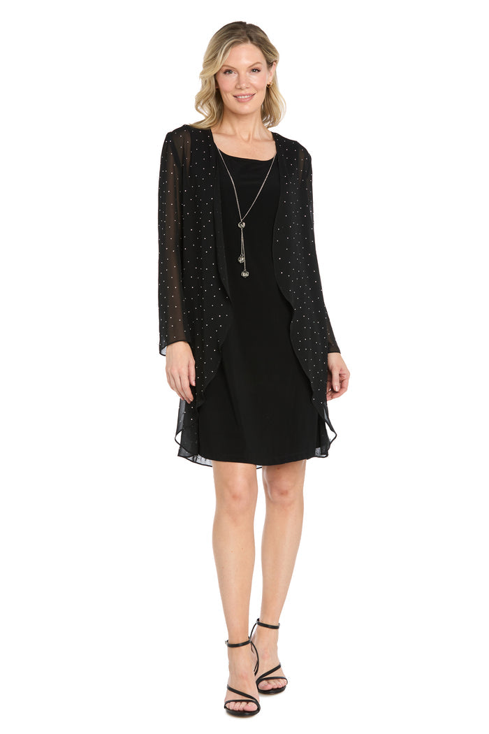 Starlight Embellished Jacket Dress