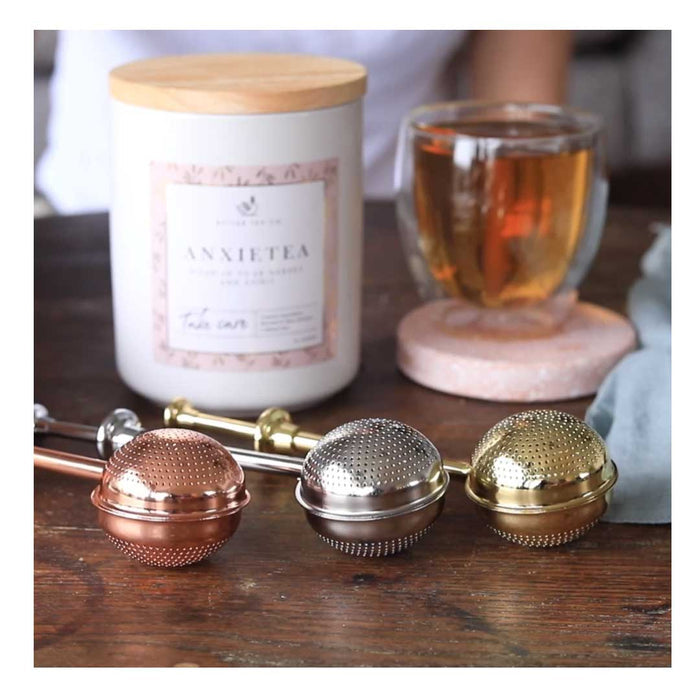 Better Tea Co. Teapop Tea Infuser - Silver | Koop.co.nz