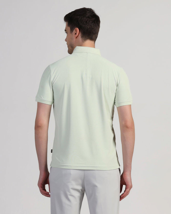 TechPro Polo Mint Solid T-Shirt - Jamey - Blackberrys