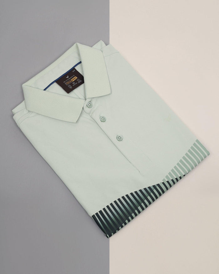 TechPro Polo Mint Solid T-Shirt - Jamey - Blackberrys