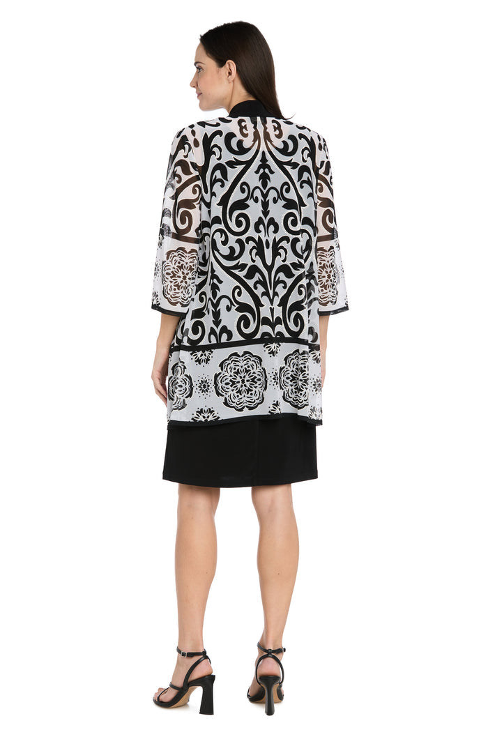 The Bianca Printed Jacket Dress Set