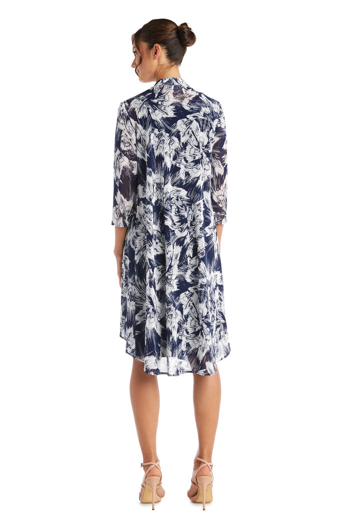 Two Piece Swing Jacket and Dress Set