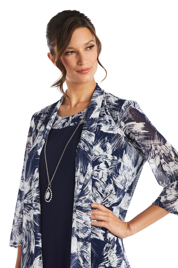 Two Piece Swing Jacket and Dress Set
