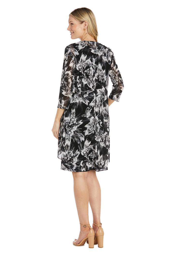 Two Piece Swing Jacket and Dress Set