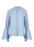 Shirts Apoella Virginia Shirt With Frills Sky Apoella