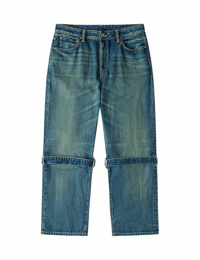 Washed Bondage Jeans
