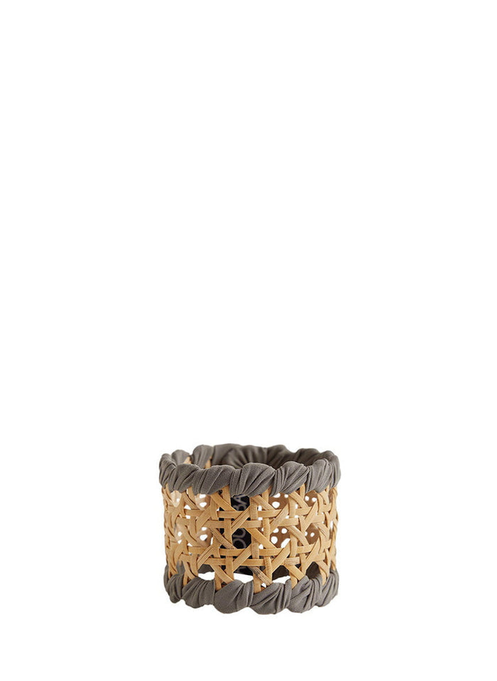 Towel Rings Alexandra Koumba Wicker Towel Ring Taupe O/S / TAUPE Apoella
