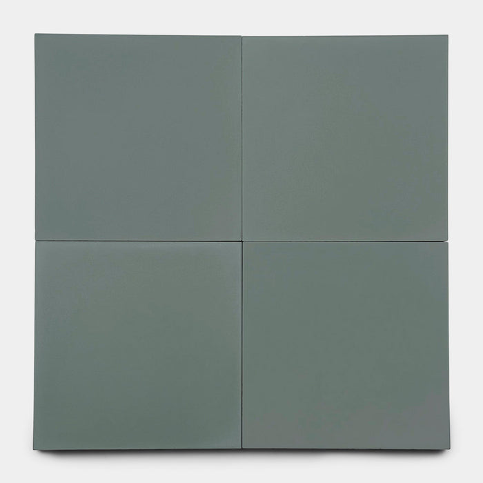 Four Zeppelin 8x8 tiles by vendor-unknown are arranged in a 2x2 grid against a plain background, featuring subtle shading variations and gentle depth at the seams where the tiles meet.